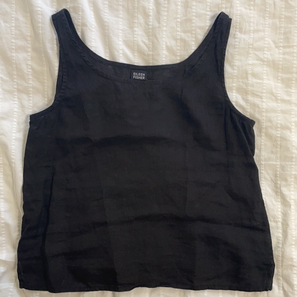 Eileen Fisher linen shell